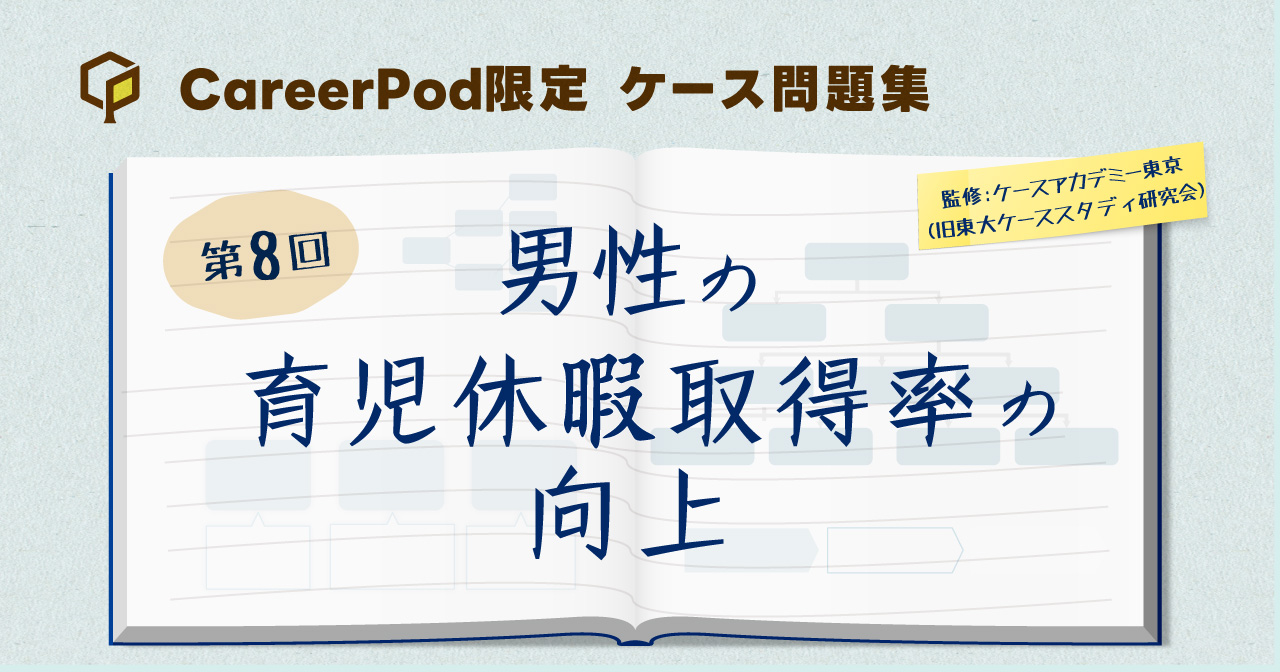 「男性の育児休暇取得率の向上」