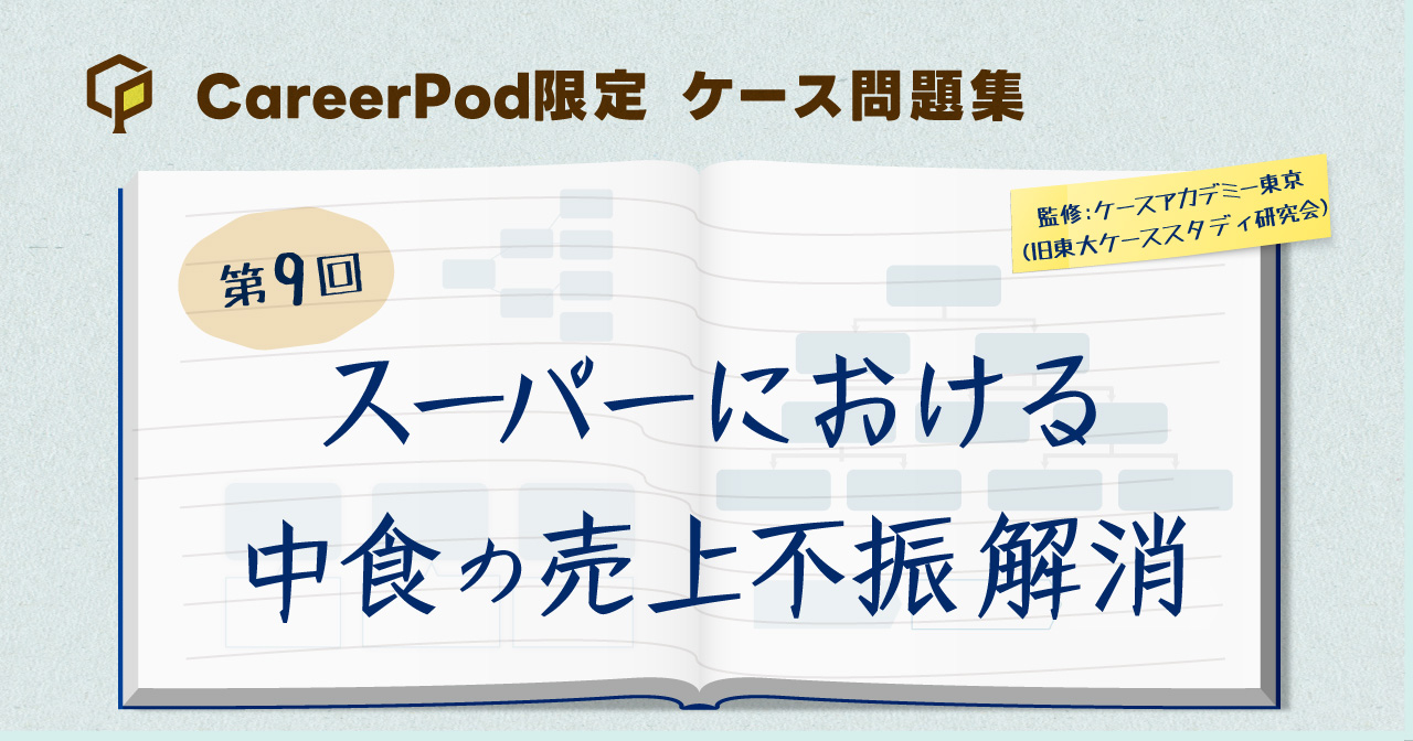 「スーパーにおける中食の売上不振解消」